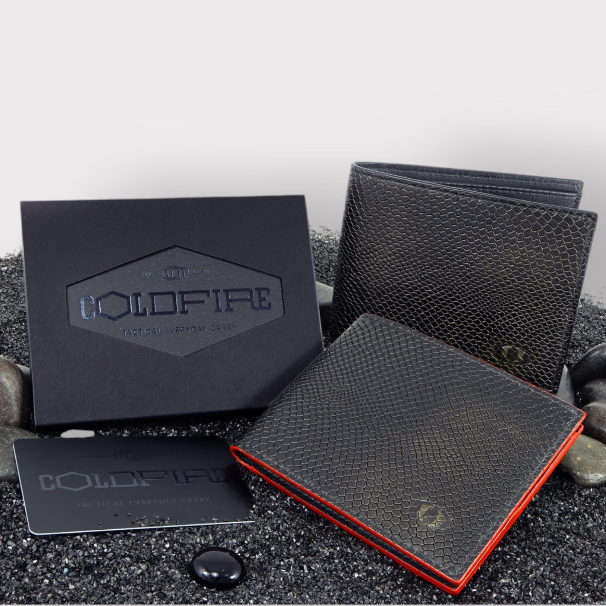 Axis 6 (Black Edge)-Wallets-COLDFIRE