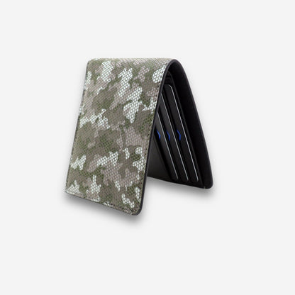 Unisex Wallet 6cc Camo - Peridot | COLDFIRE - COLDFIRE