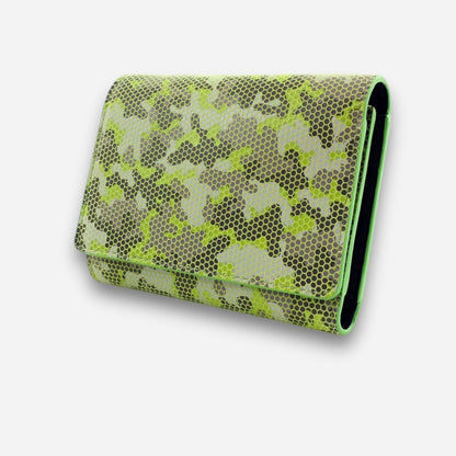 Unisex Wallet 8cc & Zip Pocket - Lime | COLDFIRE - COLDFIRE