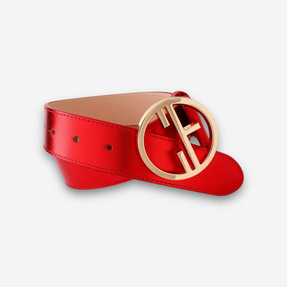 Aura Belt - Ruby Red-women's belt-COLDFIRE