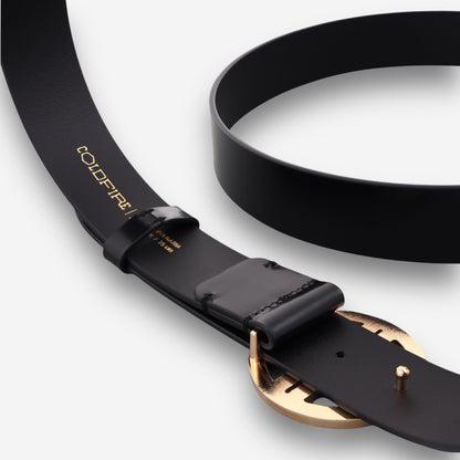 Aura Belt - Black - Gold-women's belt-COLDFIRE