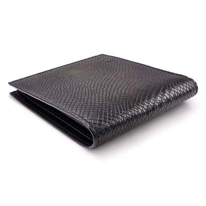 SNAKE EYE - Slim Bifold Wallet 8cc - Black - COLDFIRE